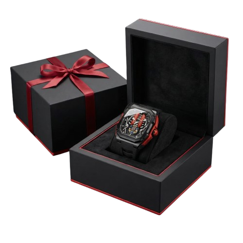 Premium matte black gift box