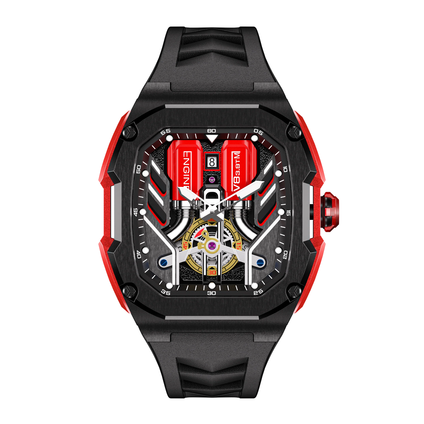 Cavallo V8™ — The Original Engine Watch